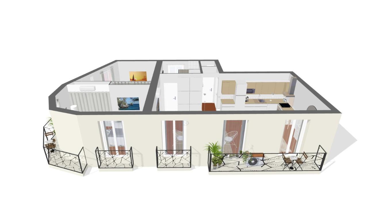 Apartmán Coup De Coeur Vieux Port-Republique Marseille Exteriér fotografie